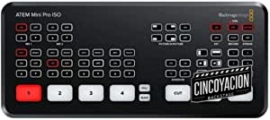 Blackmagic Design ATEM Mini Pro ISO Live Production Switcher – con Kramer USB-C 3.1 Gen-1 a USB-A cable adaptador hembra, cable Kramer estándar HDMI (M) a HDMI (M) de 6 pies