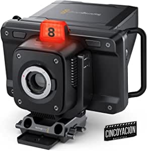 Blackmagic Design Cámara de Estudio 4K Plus (BM-CINSTUDMFT/G24PDD)