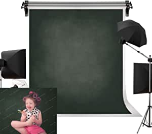 Kate 5x7ft/1.5×2.2m Foto Plegable Verde telón de Fondo Retro Grande Oscuro Fondo de Color para fotografía para recién Nacidos Familia Stuio Shooting