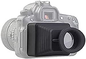 LENSGO Visor de cámara, profesional 3.2 &apos;&apos; LCD lupa visor 3.2X cámara pantalla parasol para Canon Sony Nikon Olympus Panasonic y más cámaras DSLR/SLR