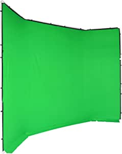 Manfrotto Chroma Key FX – Funda para Fondo (4 m x 2,9 m), Color Verde
