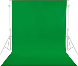Neewer 2,8 x 4 metros Fondo de Fotografía Estudio de Vídeo Tela Fondo de Pantalla (Verde)