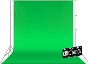 Neewer® Pro 10 x 20 pies / 3 x 6M Plegable Telón de Fondo de 100% Pura Muselina para Estudio fotográfico Fondo fotográfico para Fotografía, Vídeo y Televisión (Verde)