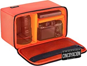 Neewer Bolsa de Inserción para Cámara Resistente al Agua Estuche Interno de Protección Portátil para Cámaras SLR DSLR y Lentes, Batería y Cargador, Cables y Otros Accesorios
