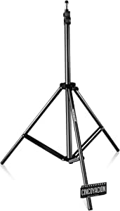 Neewer Pro 210 cm Pie de Estudio de Aleación de Aluminio para Iluminación de Vídeo, Retrato y Fotografía Peso Admitido 2.5 kg Hecho Por el Estándar industrial Compatible con Las Principales Marcas