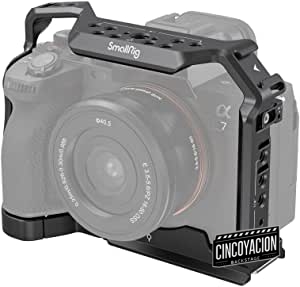SMALLRIG A7 IV/A7 S III/A1 Cage, Jaula para Sony Alpha 7 IV/Alpha 7 S III/Alpha 1 – 3667