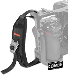 SMALLRIG Correa de Mano de 12mm de Ancho Hand Strap Compatible con Cage Cámara y Side Handle – PAC2456