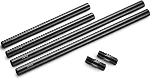 SMALLRIG Paquete de 15mm Rods, Barras de Aluminio(8 Pulgada y 12 Pulgada) y Rod Conectores -1659